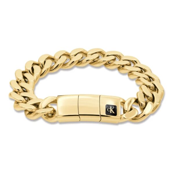 Bransoletka męska Calvin Klein CK Command 35100102 stal złota