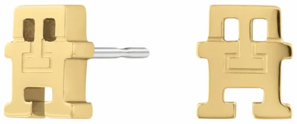 Kolczyki damskie Tommy Hilfiger 2780717 stal złota