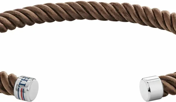 Bransoletka męska Tommy Hilfiger 2790194 skóra brązowa