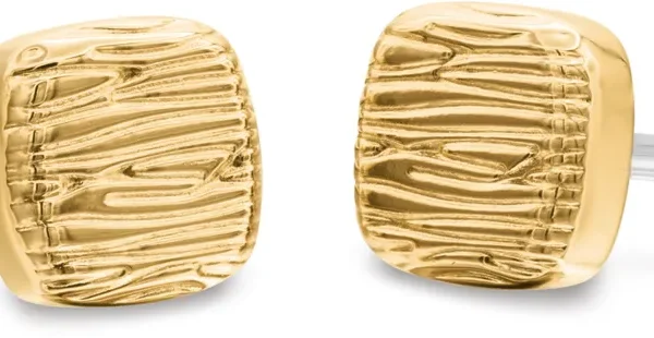 Kolczyki damskie Calvin Klein Sophisticated Texture 35001010 stal złota