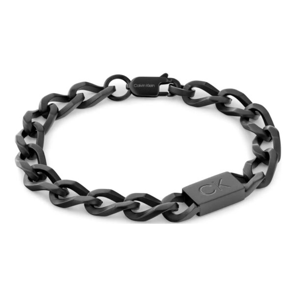 Bransoletka męska Calvin Klein Outlook 35000255 stal czarna
