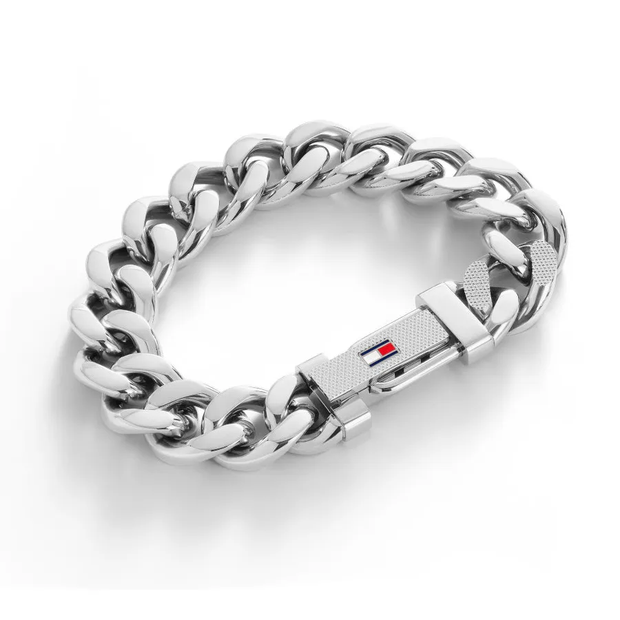 Bransoletka męska Tommy Hilfiger 2790637 stal srebrna – zbliżenie