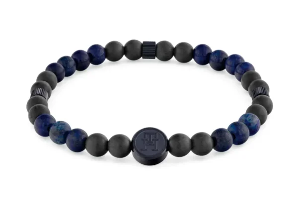 Bransoletka męska Tommy Hilfiger 2790626 lapis lazuli granatowa