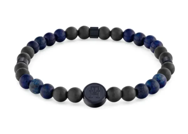 Bransoletka męska Tommy Hilfiger 2790626 lapis lazuli granatowa