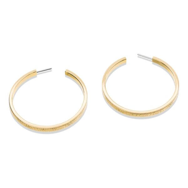 Kolczyki damskie Calvin Klein Sophisticated Texture 35001011 stal złota
