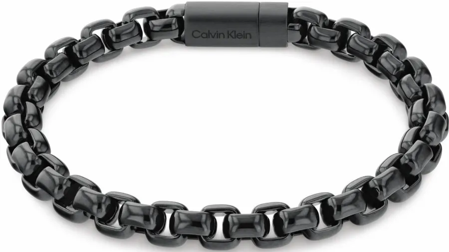 Bransoletka męska Calvin Klein Iconic ID 35000054 stal czarna