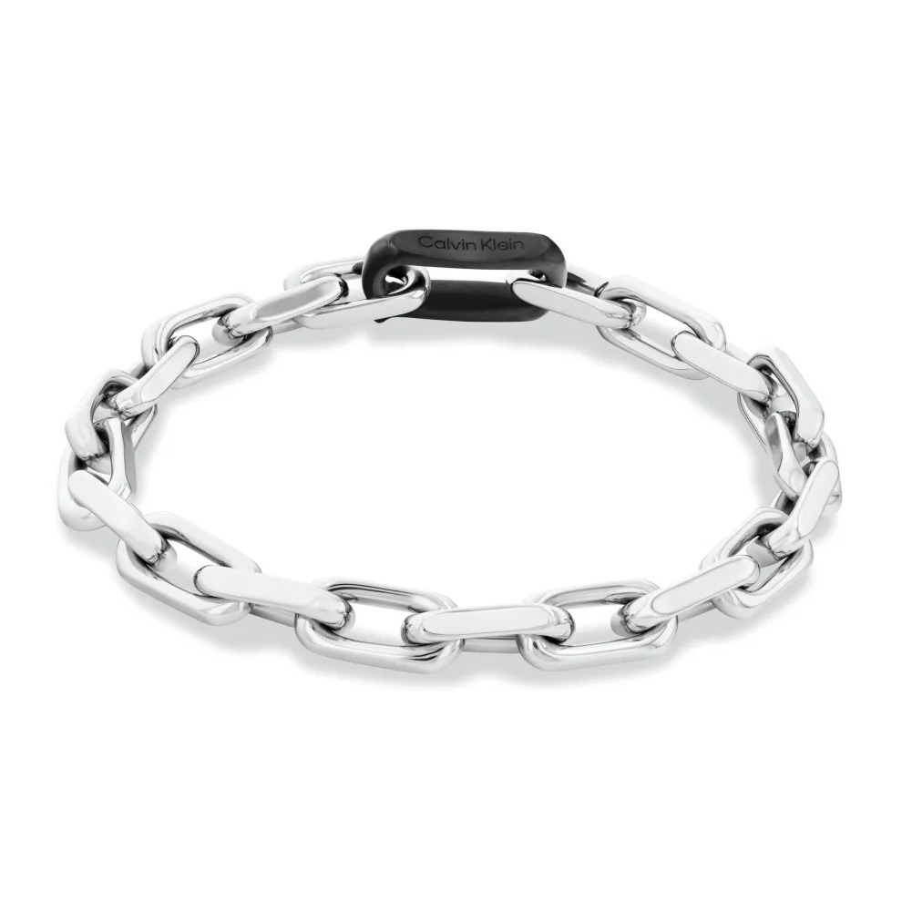 Bransoletka męska Calvin Klein CK Aspire 35100068 stal srebrna