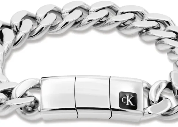 Bransoletka męska Calvin Klein CK Command 35100101 stal srebrna
