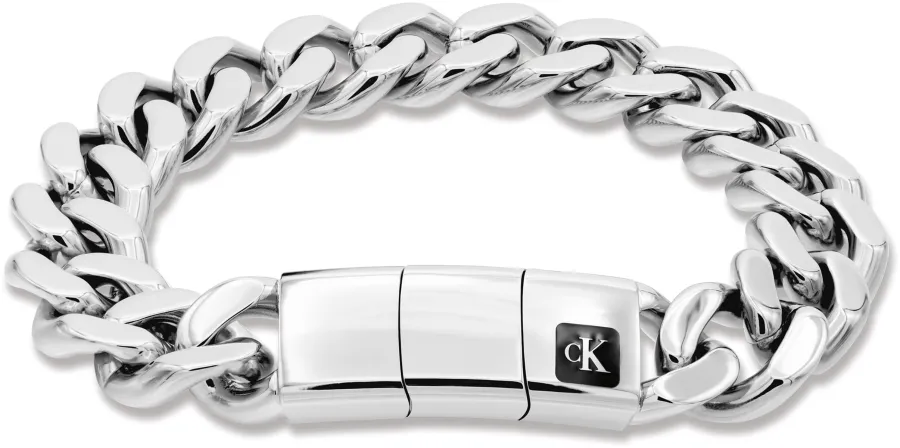 Bransoletka męska Calvin Klein CK Command 35100101 stal srebrna