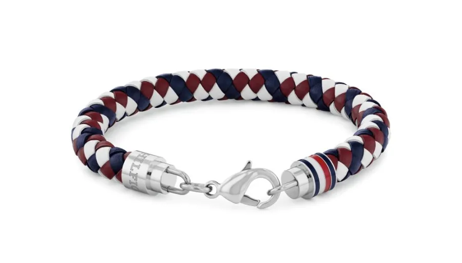 Bransoletka męska Tommy Hilfiger 2790633 skóra multicolor