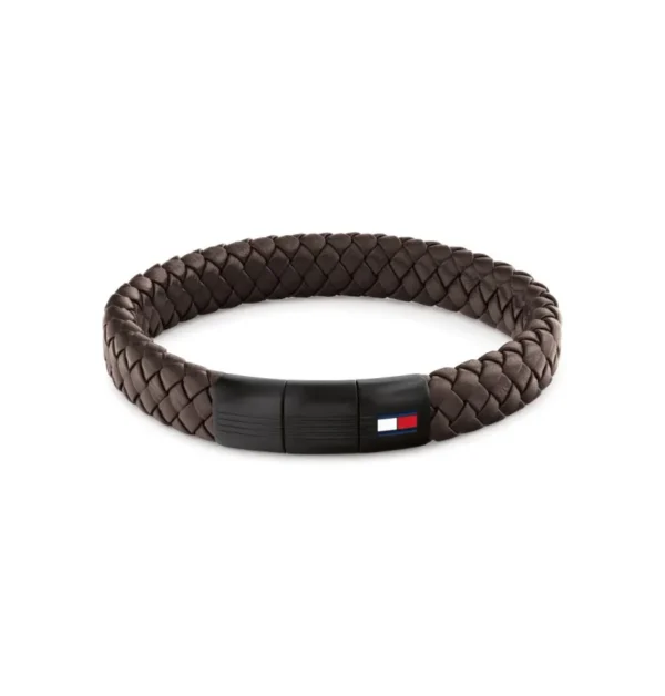 Bransoletka męska Tommy Hilfiger 2790661 skóra brązowa