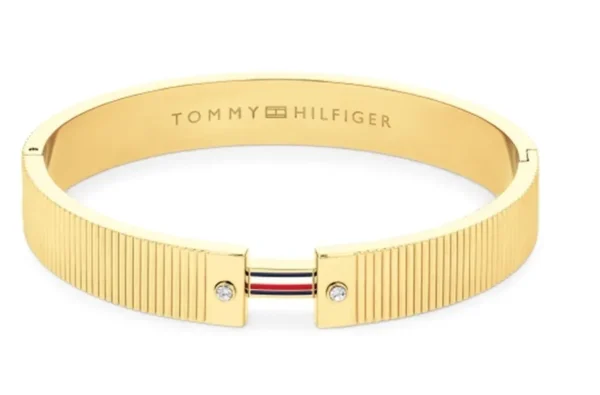Bransoletka damska Tommy Hilfiger 2781046 stal złota z kryształkami
