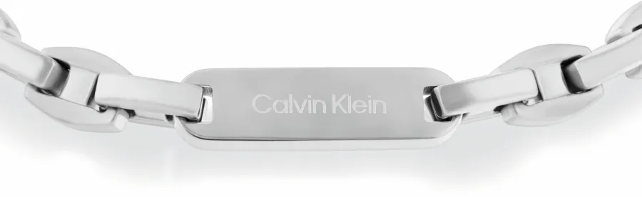 Bransoletka męska Calvin Klein Bold Metals 35000411 stal srebrna – detal
