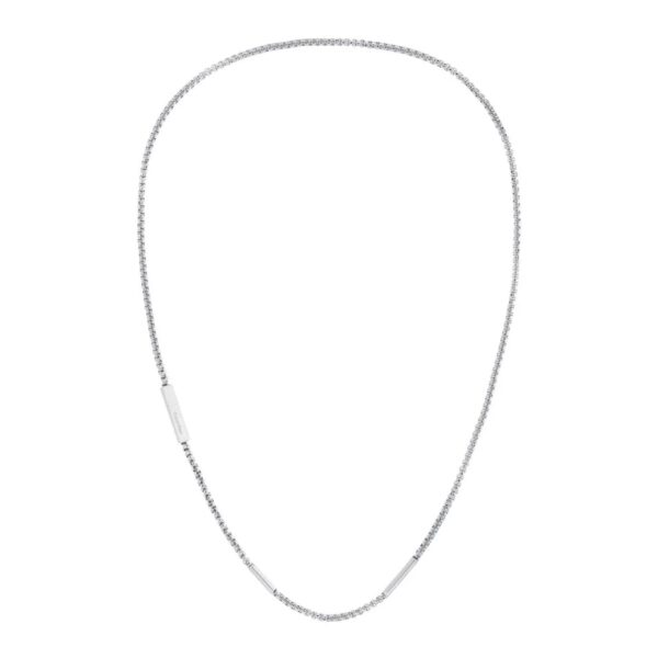 Naszyjnik męski Calvin Klein Cylinder Links 35000573 stal srebrna