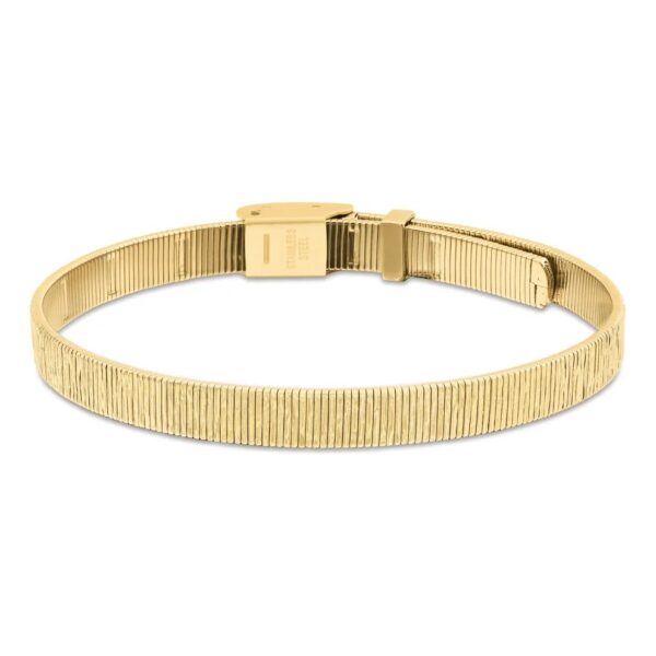 Bransoletka damska Calvin Klein Sophisticated Texture 35001008 stal złota