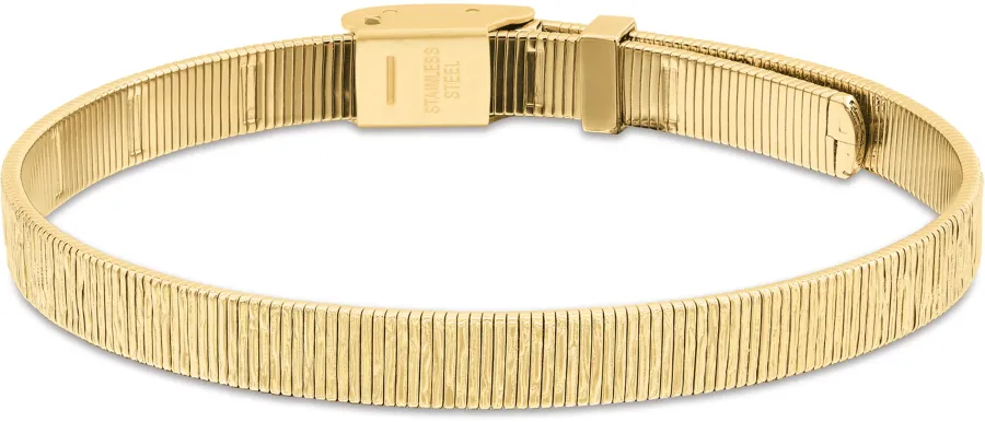 Bransoletka damska Calvin Klein Sophisticated Texture 35001008 stal złota