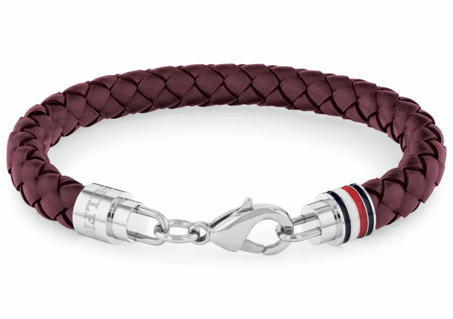 Bransoletka męska Tommy Hilfiger 2790547 skóra brązowa