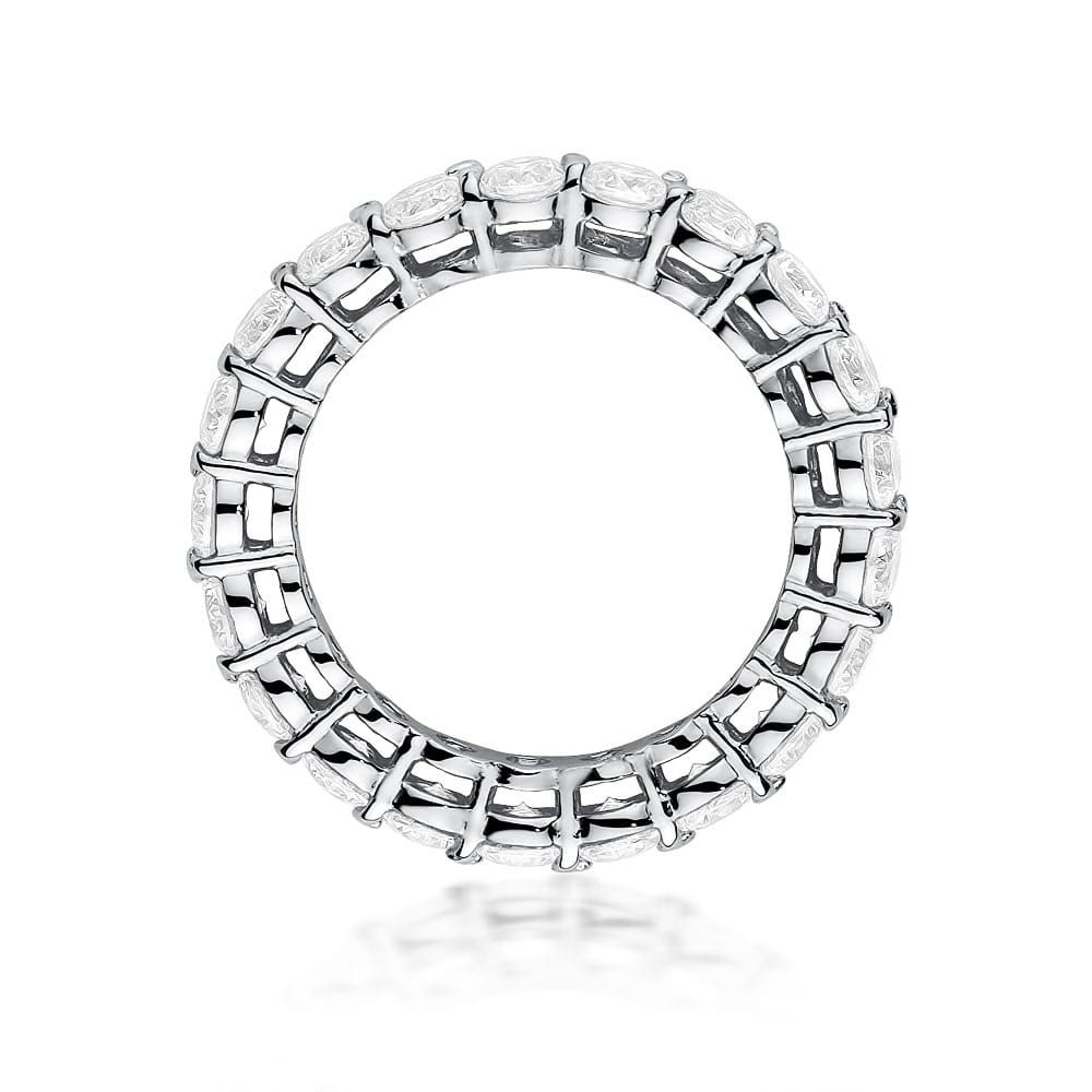 Pierścionek z brylantami 2,28 ct, białe złoto 585