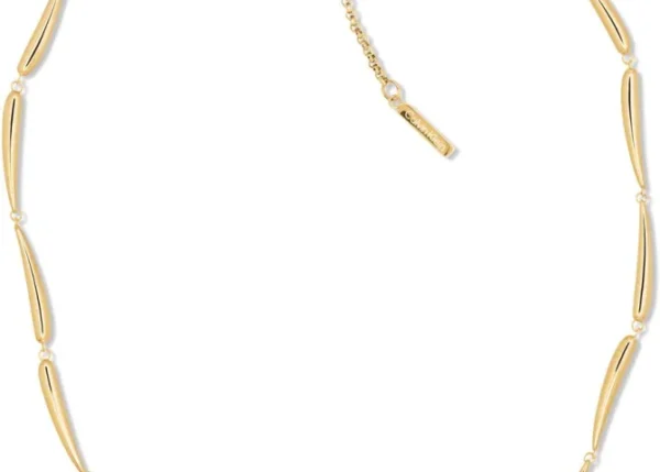 Naszyjnik damski Calvin Klein Elongated Drops 35000993 stal złota