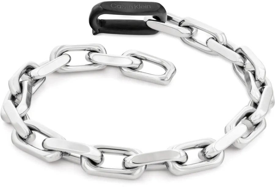 Bransoletka męska Calvin Klein CK Aspire 35100068 stal srebrna – zbliżenie