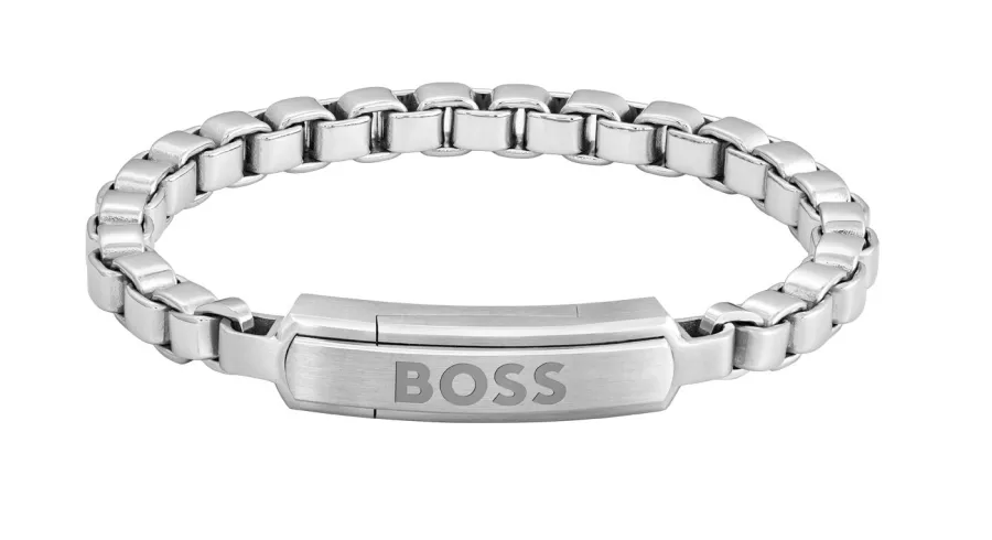 Bransoletka męska BOSS Devon 1580596M ze stali szlachetnej