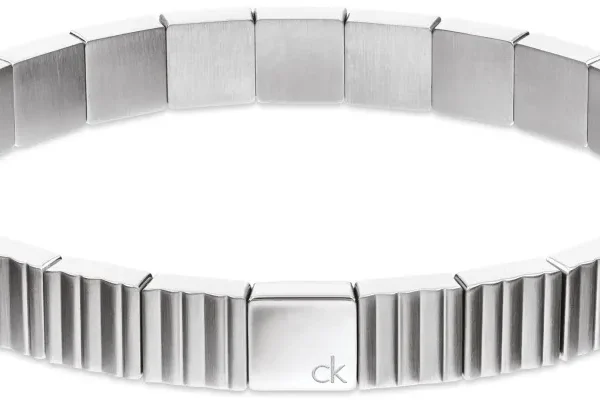 Bransoletka męska Calvin Klein CK Parallel 35100083 stal srebrna