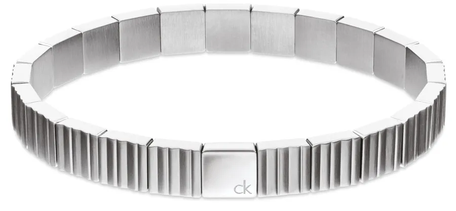 Bransoletka męska Calvin Klein CK Parallel 35100083 stal srebrna