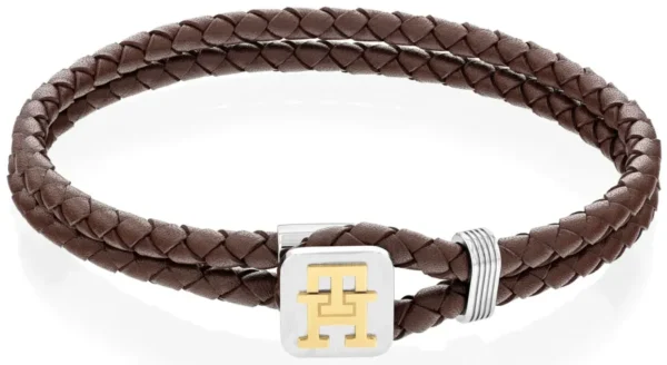 Bransoletka męska Tommy Hilfiger 2790532 skóra brązowa