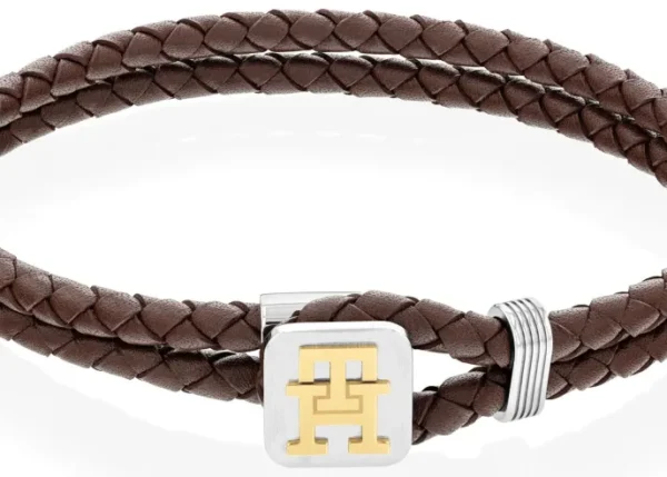 Bransoletka męska Tommy Hilfiger 2790532 skóra brązowa