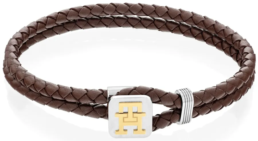Bransoletka męska Tommy Hilfiger 2790532 skóra brązowa