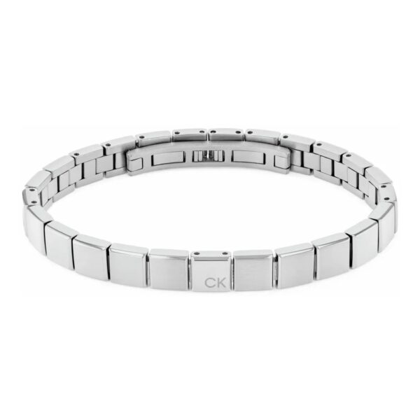 Bransoletka męska Calvin Klein Minimalistic Squares 35000488 stal srebrna