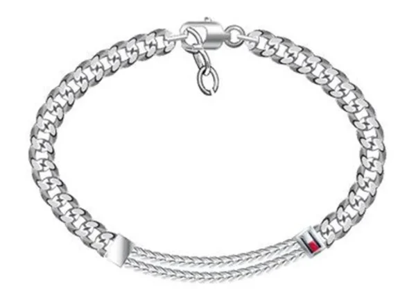 Bransoletka męska Tommy Hilfiger 2790729 stal srebrna