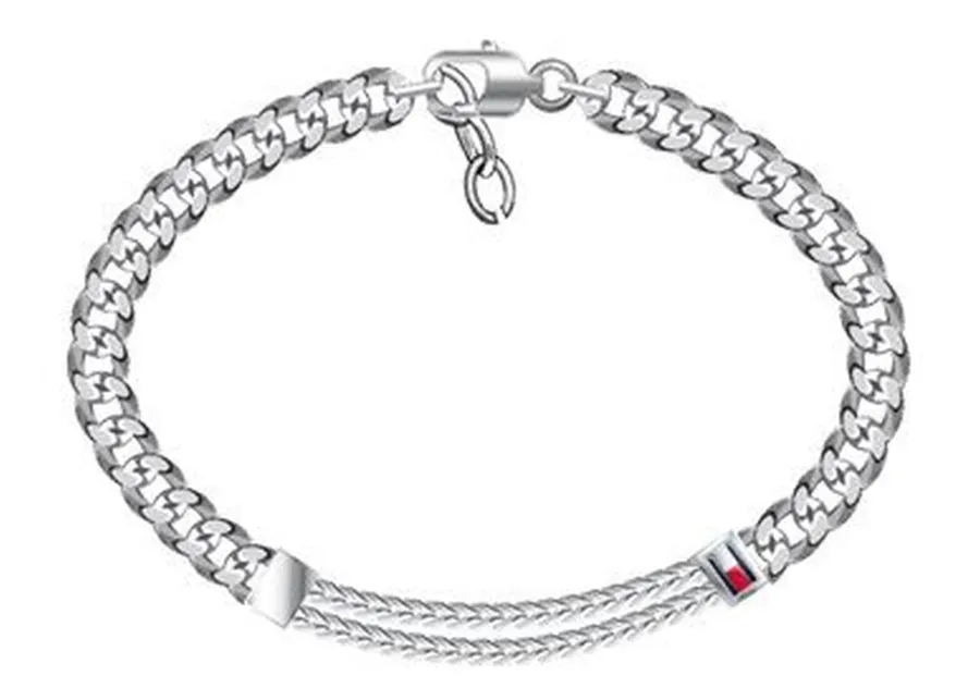 Bransoletka męska Tommy Hilfiger 2790729 stal srebrna