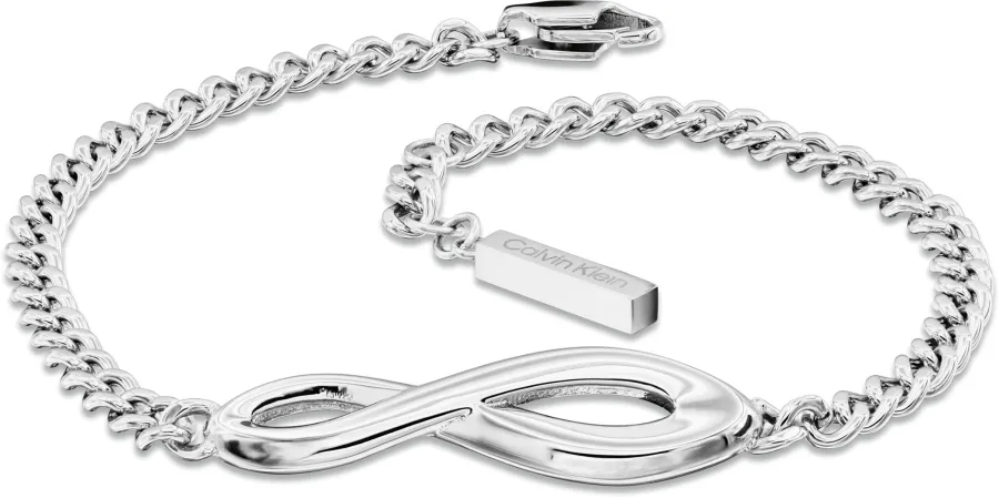 Bransoletka męska Calvin Klein CK Everlasting 35100112 stal srebrna – zbliżenie
