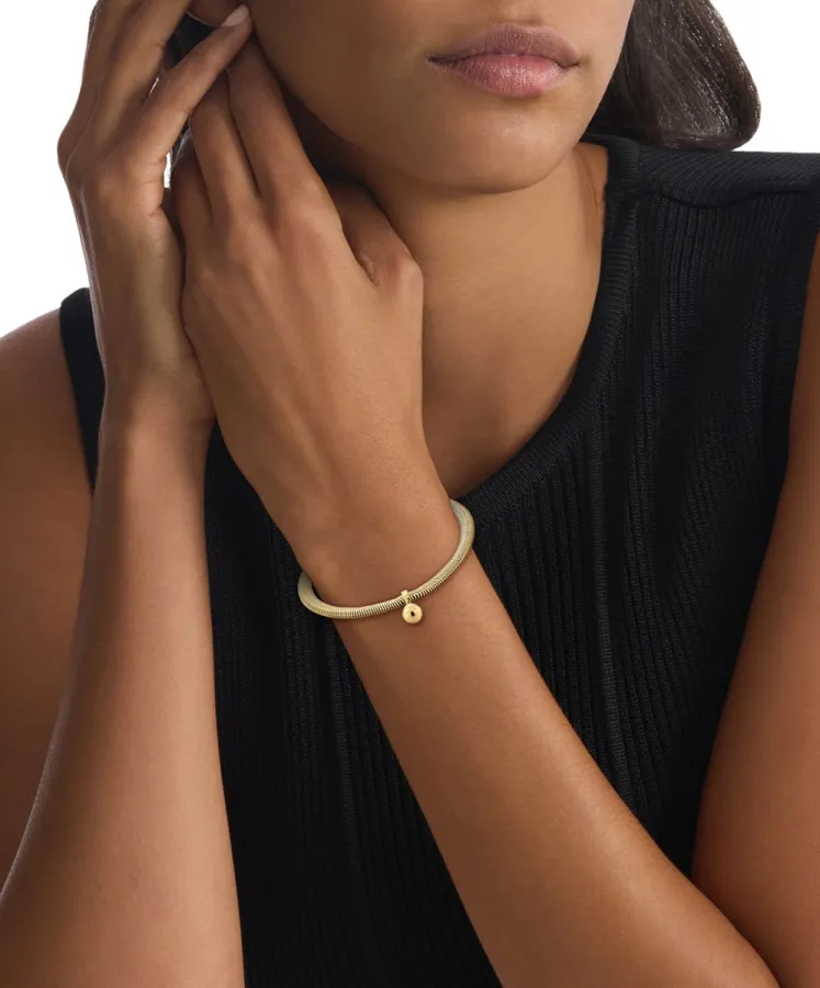 Bransoletka damska Calvin Klein CK Layered 35000959 stal złota – zbliżenie