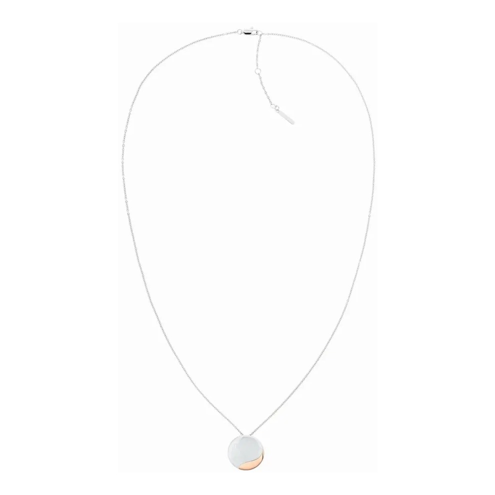 Naszyjnik damski Calvin Klein Minimal Circular 35000148 stal srebrna