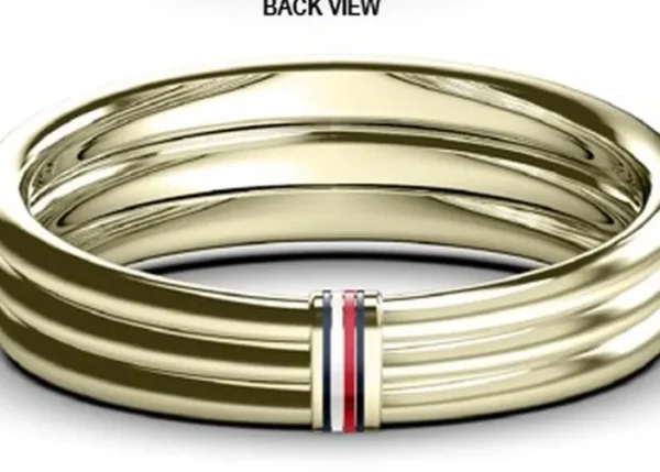 Bransoletka damska Tommy Hilfiger 2781069 stal złota