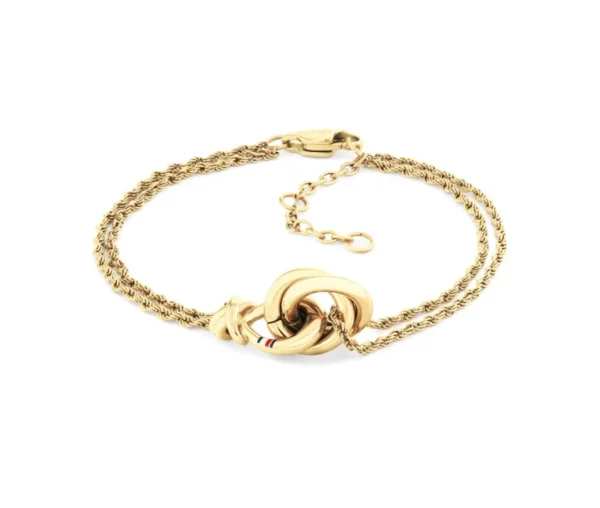 Bransoletka damska Tommy Hilfiger 2780991 stal złota