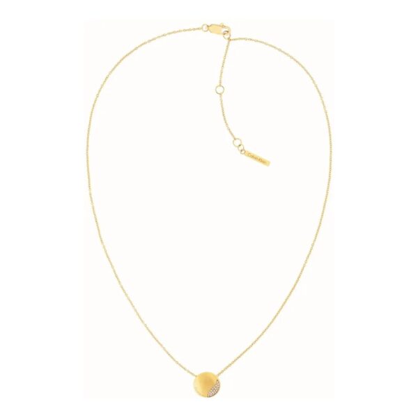 Naszyjnik damski Calvin Klein Minimal Circular 35000144 stal złota