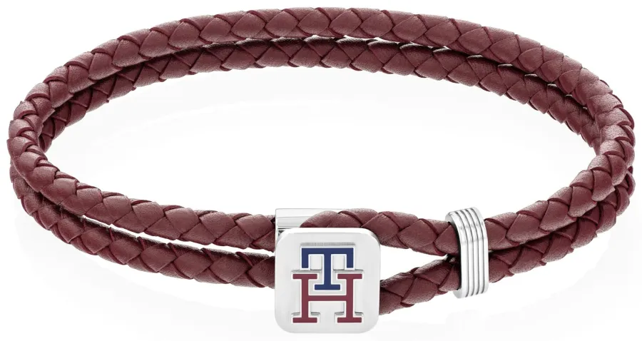 Bransoletka męska Tommy Hilfiger 2790533 skóra brązowa