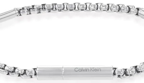 Bransoletka męska Calvin Klein Cylinder Links 35000574 stal srebrna