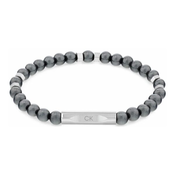 Bransoletka męska Calvin Klein Mixed Beads 35000575 stal grafitowa