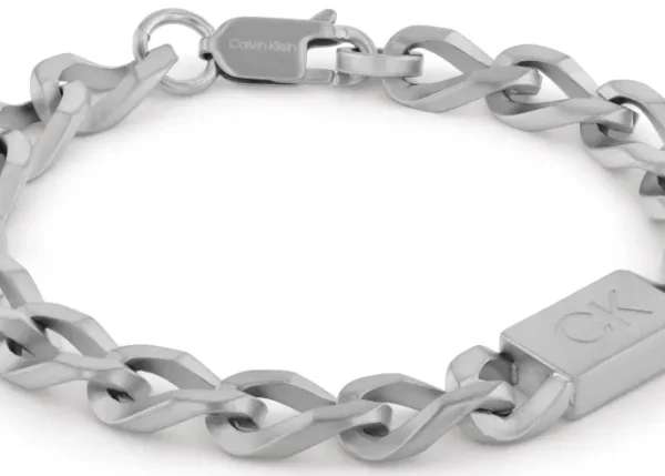 Bransoletka męska Calvin Klein Outlook 35000254 stal srebrna