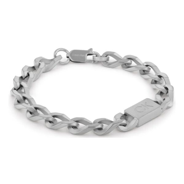 Bransoletka męska Calvin Klein Outlook 35000254 stal srebrna