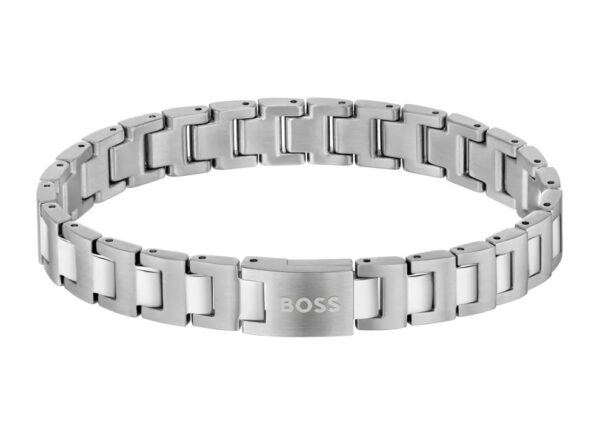 Bransoletka męska BOSS Candor Jewelry 1580751 ze stali szlachetnej w naturalnym kolorze