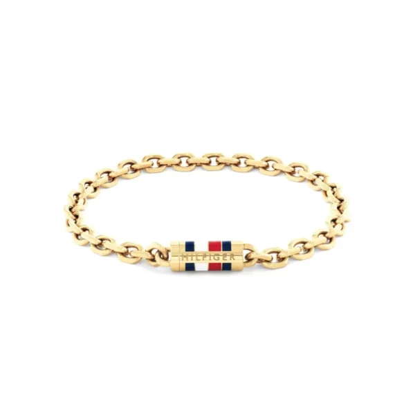 Bransoletka męska Tommy Hilfiger 2790653 stal złota