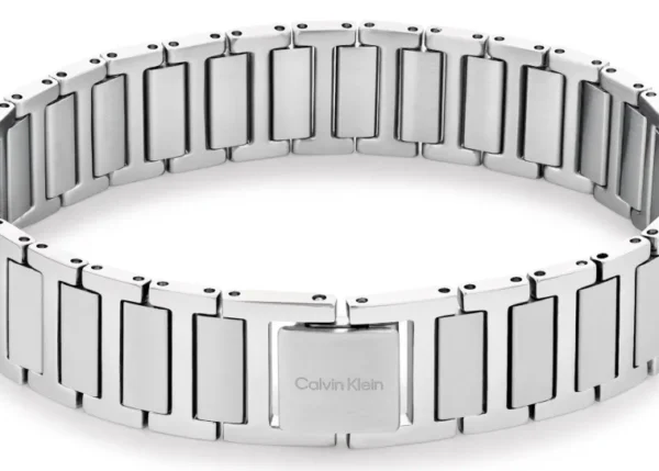 Bransoletka męska Calvin Klein Structured Links 35100031 stal srebrna