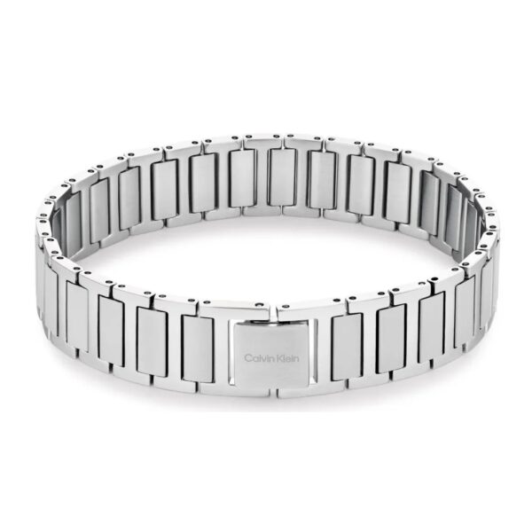 Bransoletka męska Calvin Klein Structured Links 35100031 stal srebrna