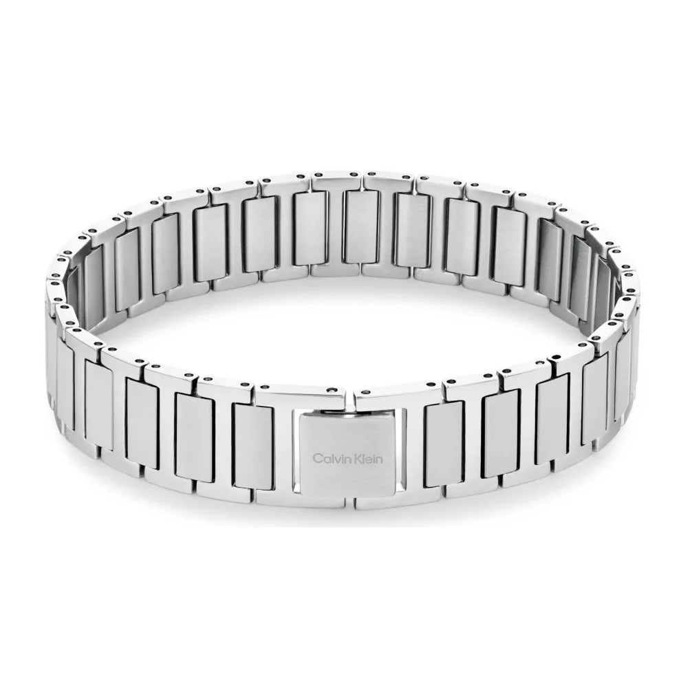 Bransoletka męska Calvin Klein Structured Links 35100031 stal srebrna