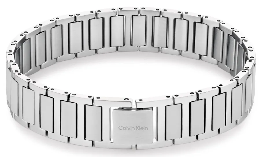 Bransoletka męska Calvin Klein Structured Links 35100031 stal srebrna